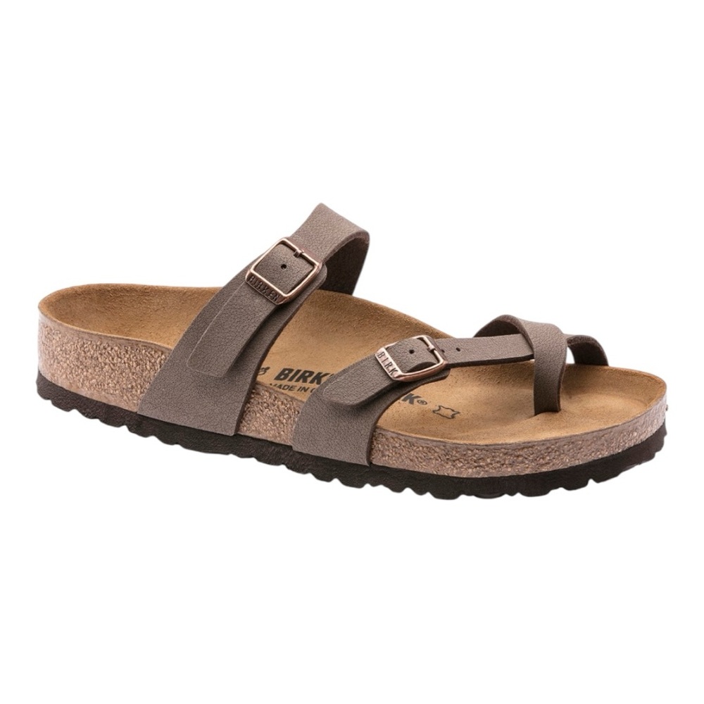 NWT Birkenstock Mayari Birkibuc Sandals in Mocha Size 38 (L 7| M 5 )